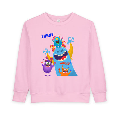 Toddler Funny Monsters Sweatshirt