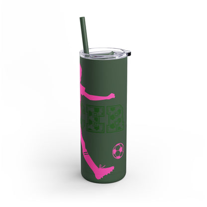 Girls Soccer Season Tumbler | 20oz