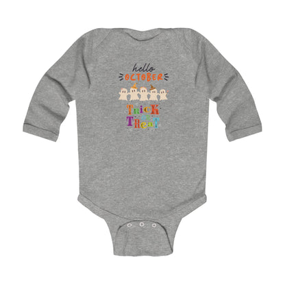 Baby Ghostly October Celebration Bodysuit, Cute Baby Costume