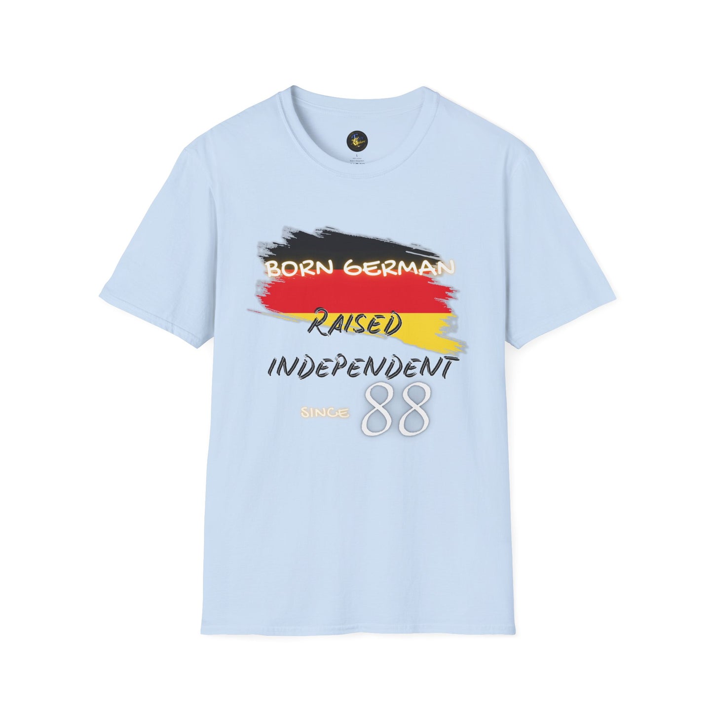 PERSONALIZE Born German Unisex Cotton T-Shirt - Independent Spirit Tee
