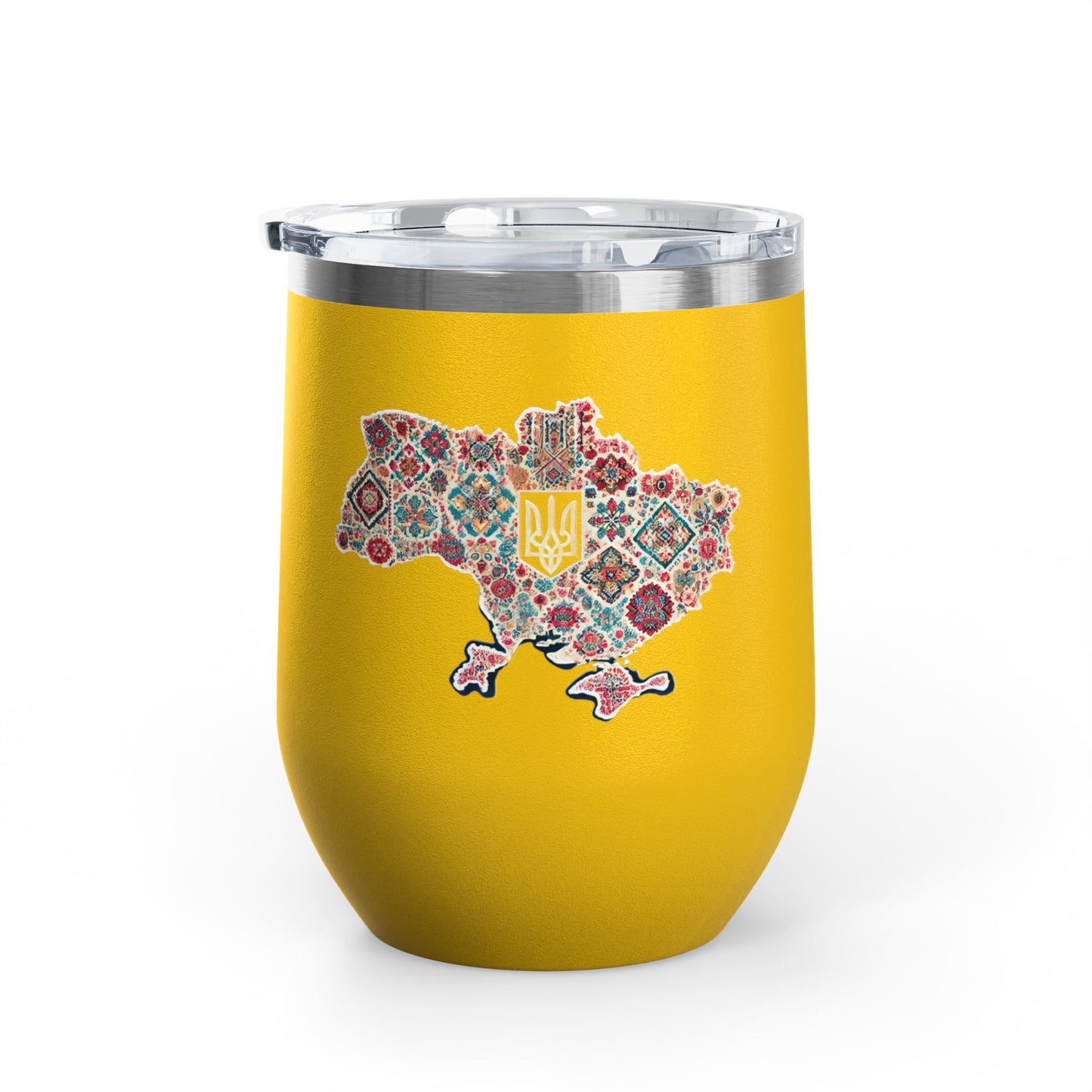 Ukrainian Pride Travel Mug   Size 12oz
