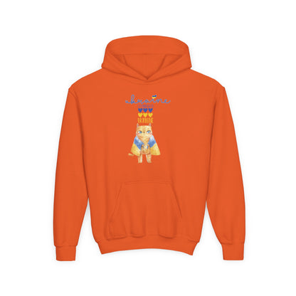 Kids Pride in Blue & Yellow Heavy Blend Cozy Hoodie