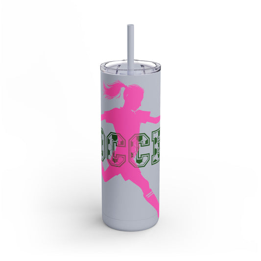 Girls Soccer Season Tumbler | 20oz