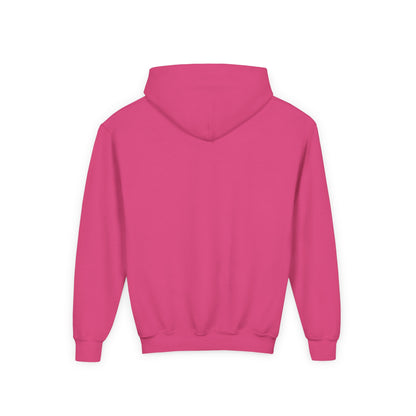 Kids Black Cat & Pumpkin Patch Heavy Blend Cozy Hoodie