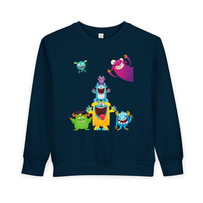 Toddler Playful Monsters Sweatshirt