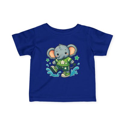 Baby Splash & Dash Elephants Tee