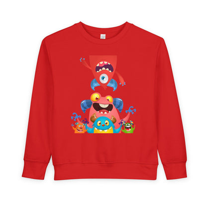 Toddler Playful Monsters Sweatshirt