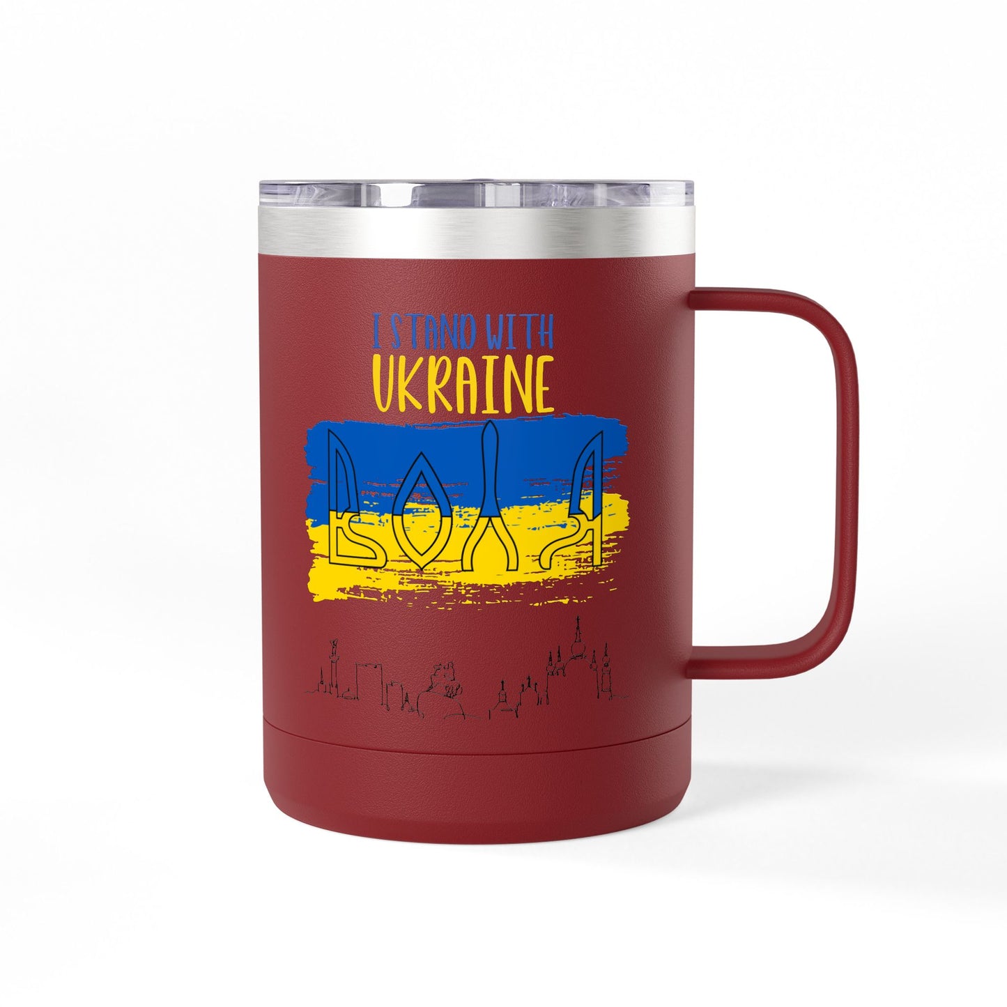 Freedom for Ukraine Mug Tumbler, 15oz