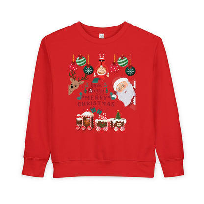 Toddler Merry Christmas  Sweatshirt