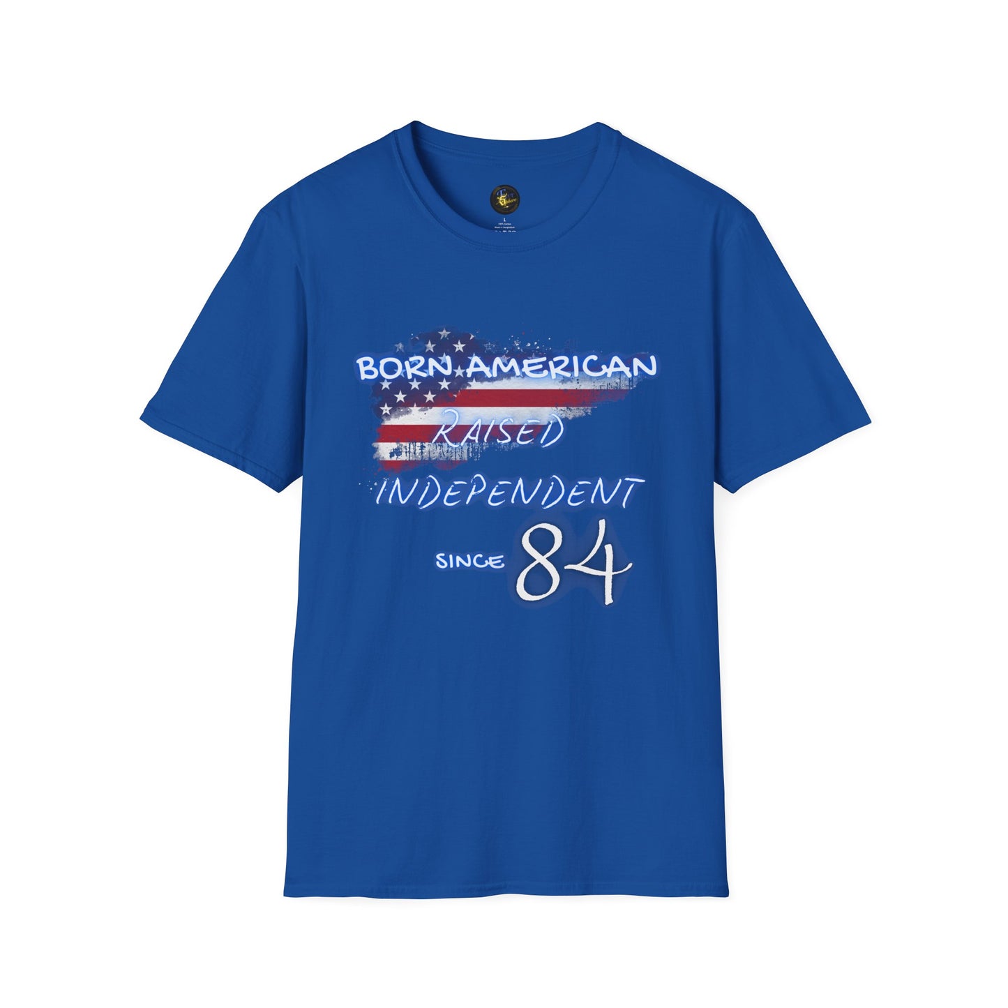 PERSONALIZE Born American Unisex Cotton T-Shirt - Independent Spirit Tee
