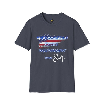 PERSONALIZE Born American Unisex Cotton T-Shirt - Independent Spirit Tee