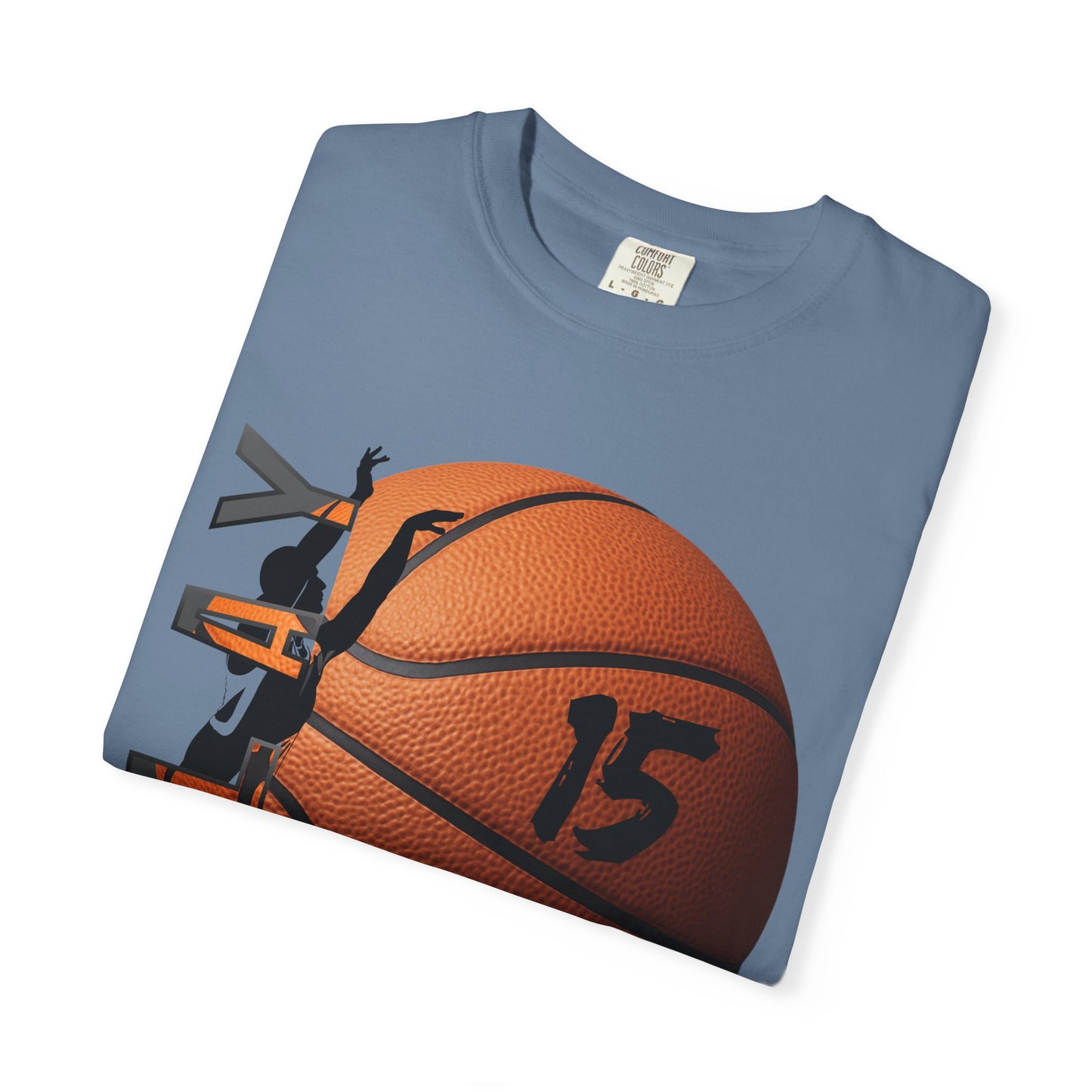 PERSONALIZE Unisex Basketball Garment-Dyed T-shirt Always in Play Mode