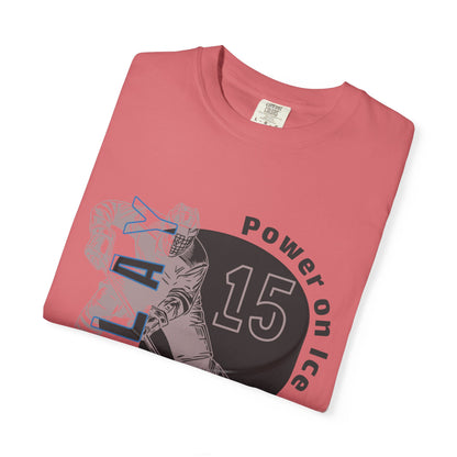 PERSONALIZE Women's Hockey Goalkeeper Garment-Dyed T-shirt