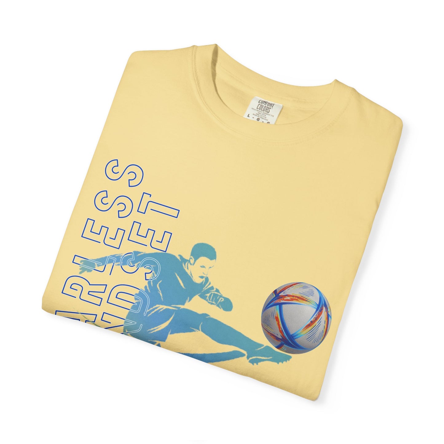 Unisex Soccer Turbo Blaze Garment-Dyed T-shirt