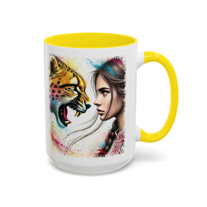 Ukrainian Wild Spirit Girl  Mug  Size 11oz, 15oz