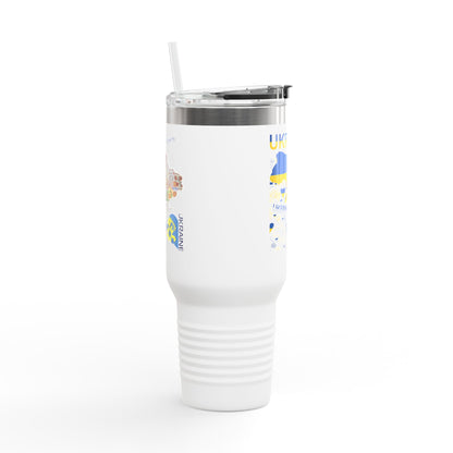 Ukrainian Free Spirit Travel Mug, 40oz