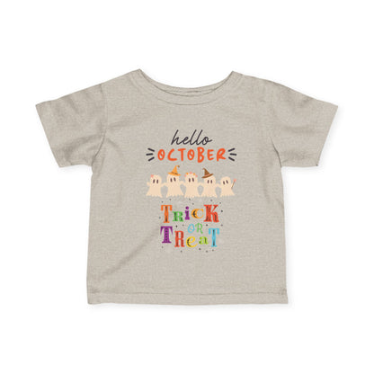 Baby Spooky Rainbow Trick-or-Treat Top Tee