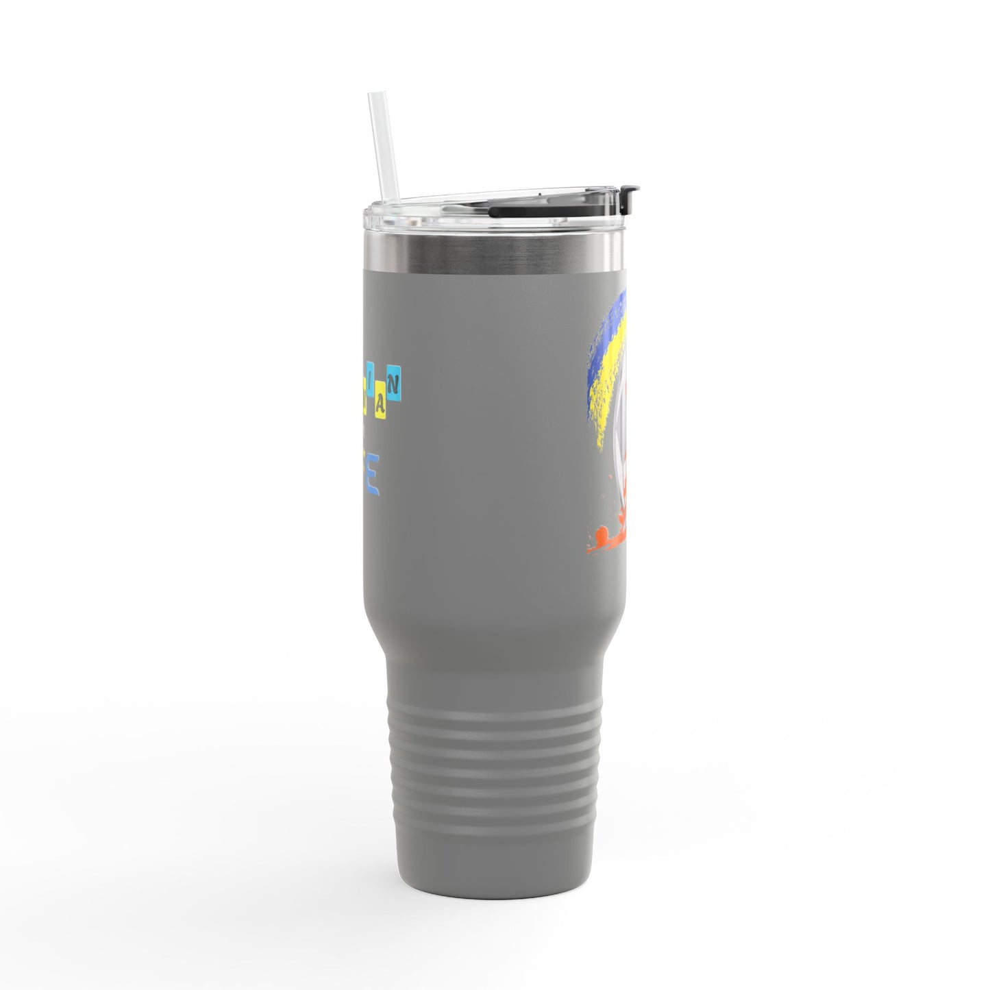 Ukrainian for Life Travel Mug, 40oz