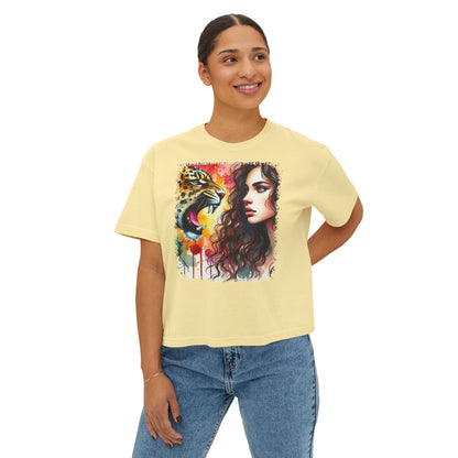 PERSONALIZE The Calm Before the Sprint - Oversized Boxy Fit Graphic T-shirt