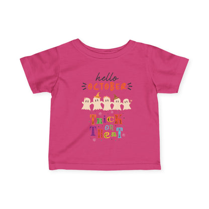 Baby Spooky Rainbow Trick-or-Treat Top Tee