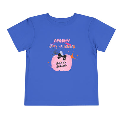 Toddler Pretty in Pink Spooky Season Tee