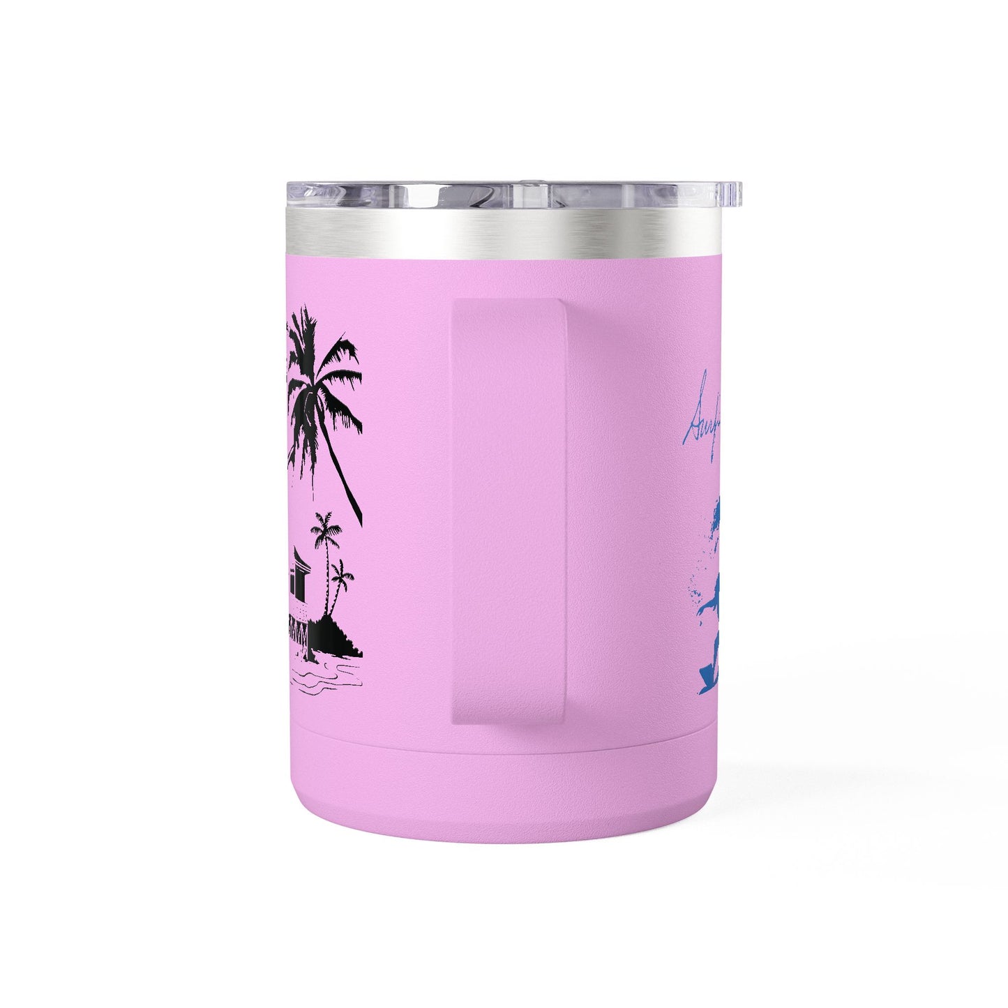 Surfing  Girl Mug Tumbler, 15oz