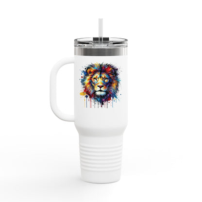 Lviv UA Vibrant Insulated Travel Mug, 40 oz