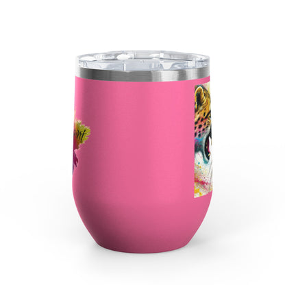 Ukrainian Wild Spirit Girl Travel Mug   Size 12oz