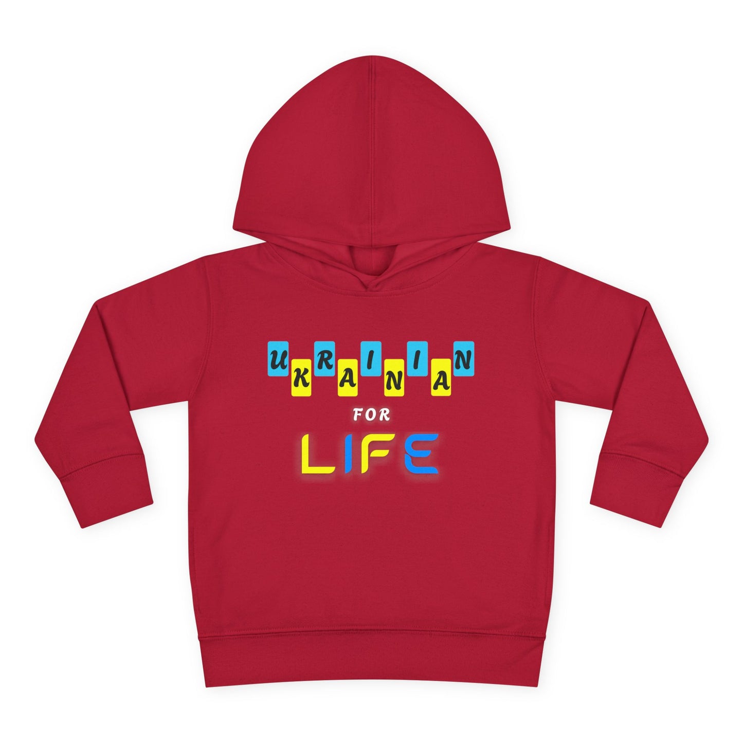 Toddler Ukrainian for Life Fleece Hoodie