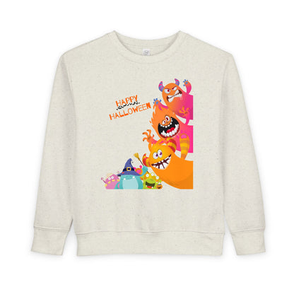 Toddler Happy Halloween Monsters Sweatshirt