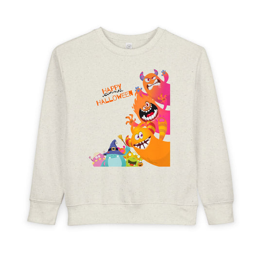 Toddler Happy Halloween Monsters Sweatshirt