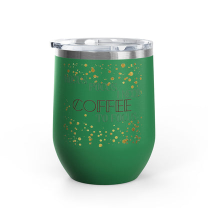 Skull Madness with Flowers Travel Mug 12oz