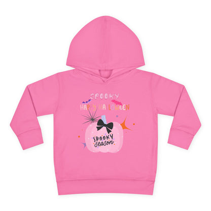 Toddler Pretty in Pink Spooky Season Fleece Hoodie
