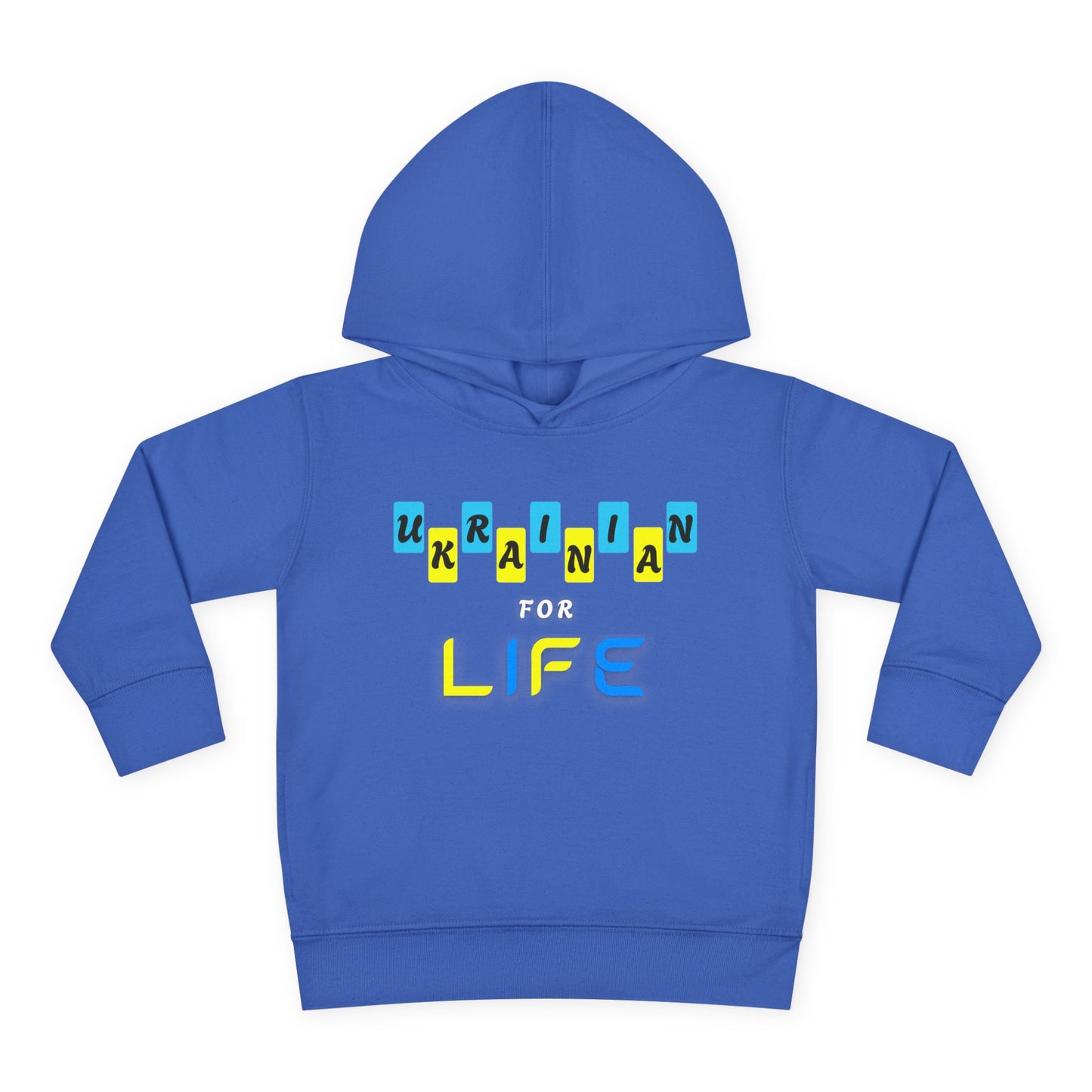 Toddler Ukrainian for Life Fleece Hoodie