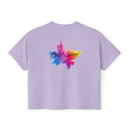 PERSONALIZE Ukrainian Soul, Panther Heart - Oversized Boxy Fit Graphic T-shirt