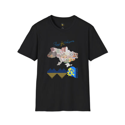Peace in Every Stitch - Unisex Cotton T-Shirt