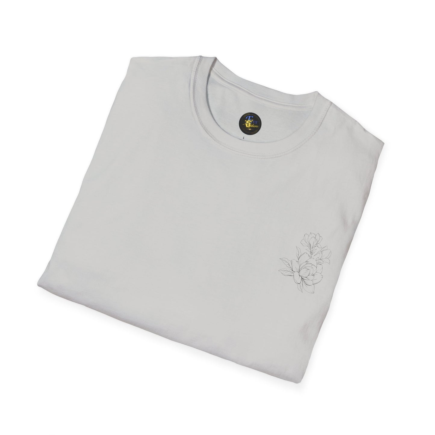Wild Spirit Butterfly V-Neck Tee for Women