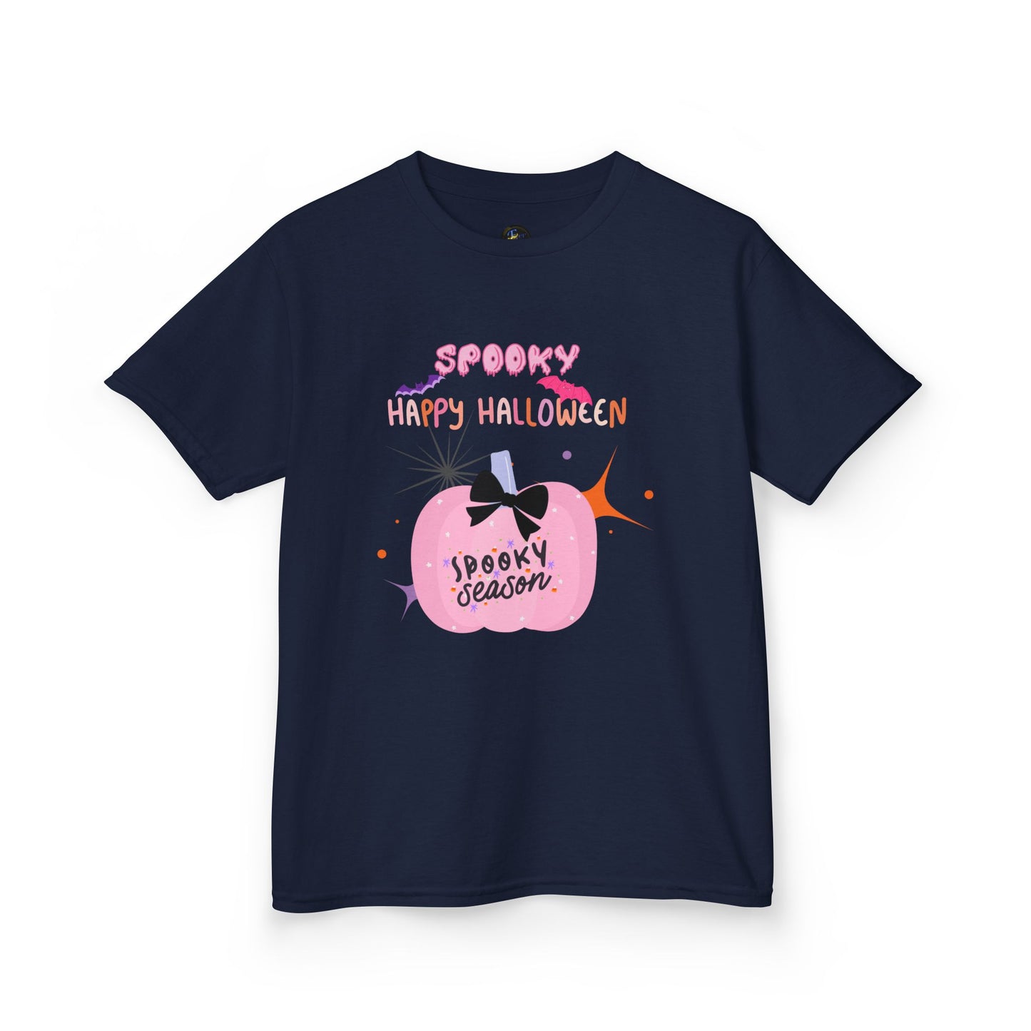 Kids Pretty in Pink Spooky Season Tee