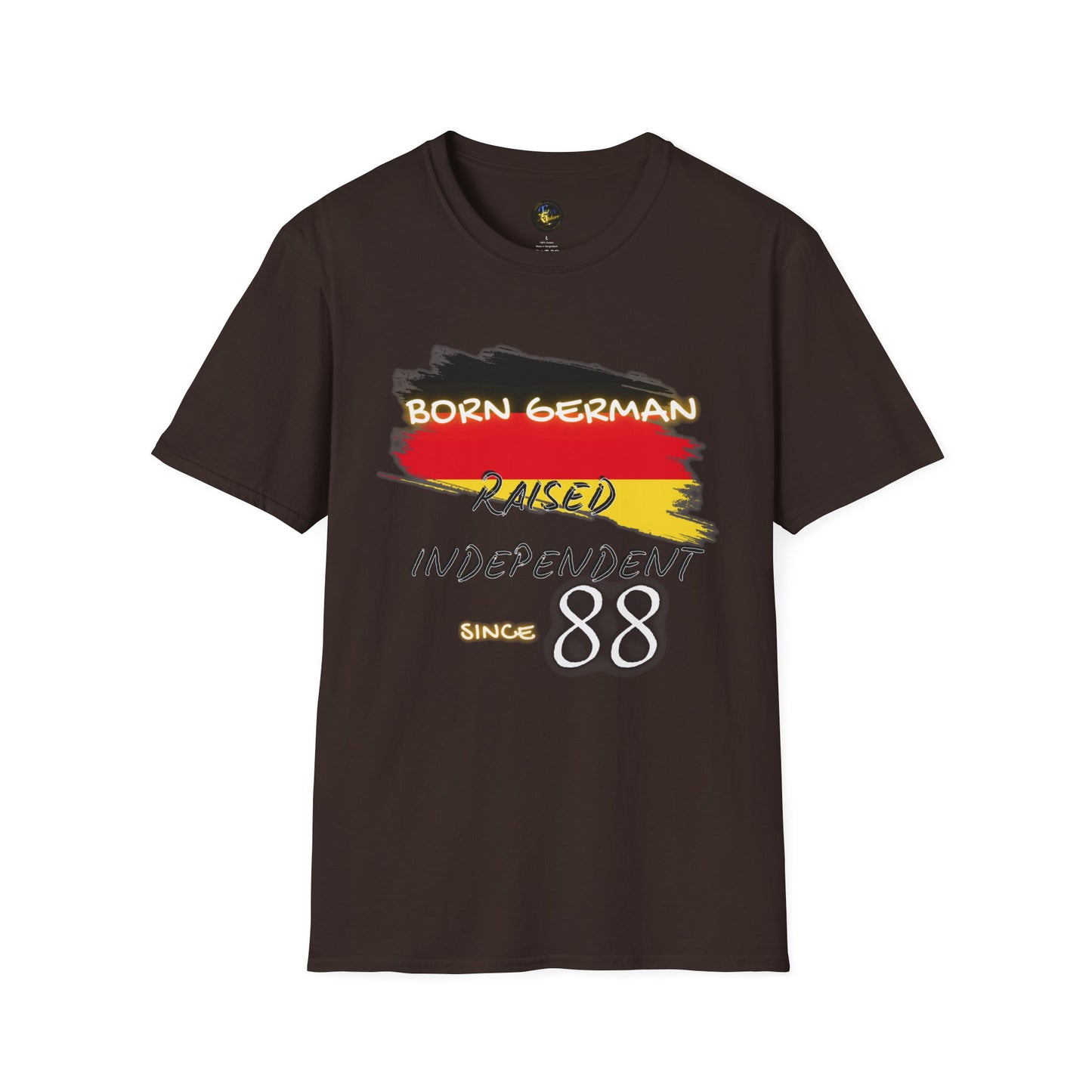 PERSONALIZE Born German Unisex Cotton T-Shirt - Independent Spirit Tee