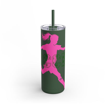 Girls Soccer Season Tumbler | 20oz