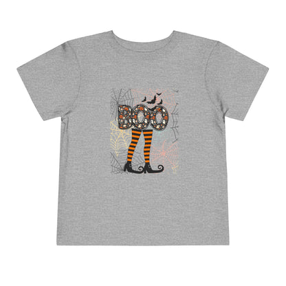 Toddler Boo Crew Witch Feet Tee