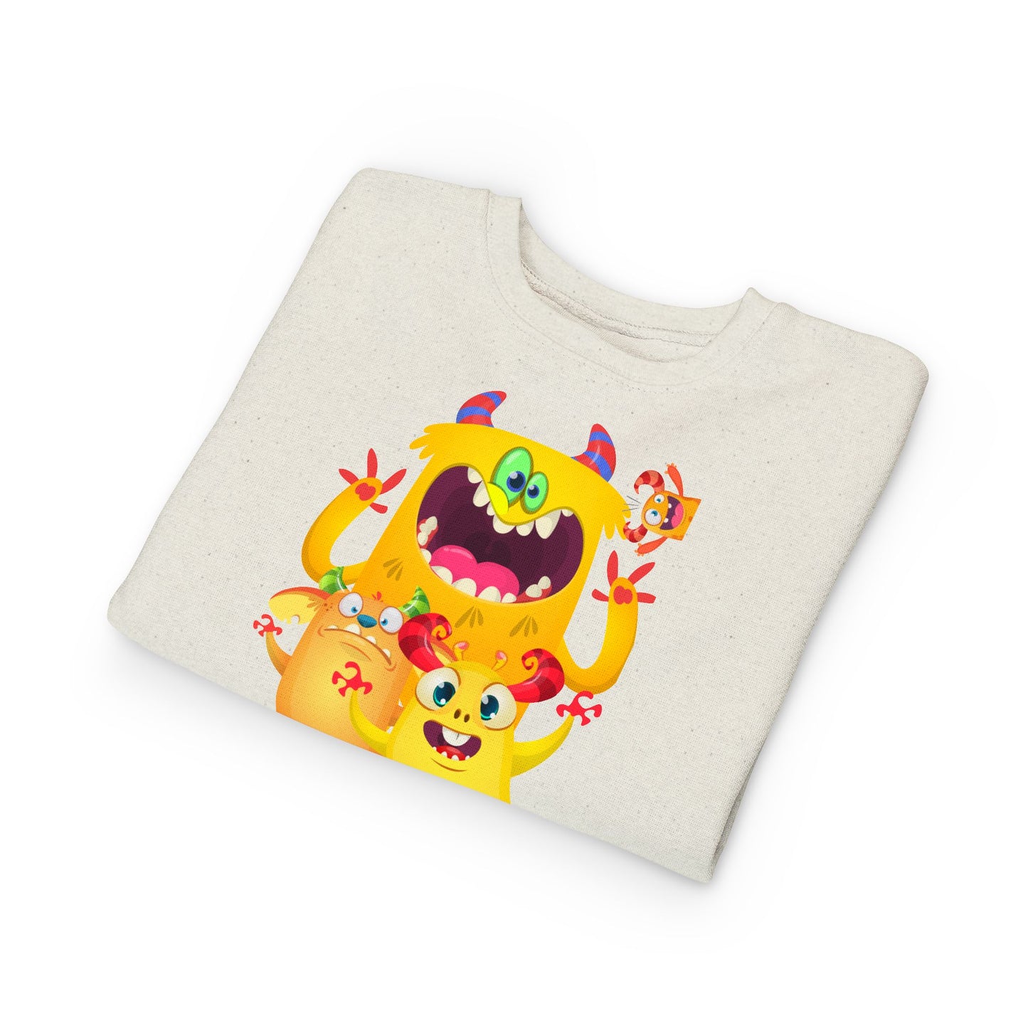 Toddler Yellow Monsters Sweatshirt