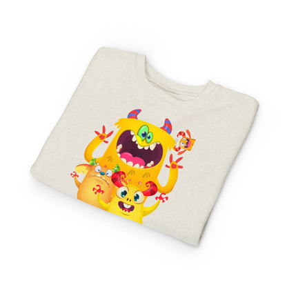 Toddler Yellow Monsters Sweatshirt