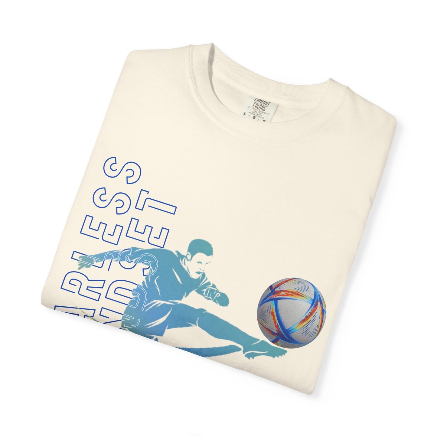 Unisex Soccer Turbo Blaze Garment-Dyed T-shirt