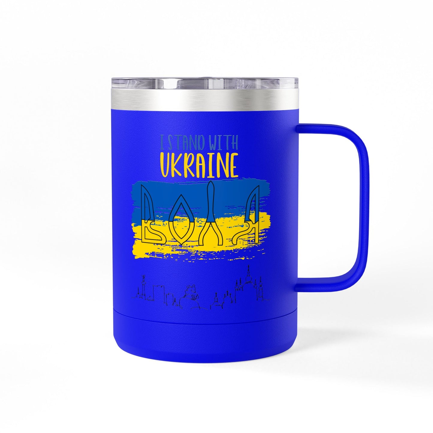Freedom for Ukraine Mug Tumbler, 15oz