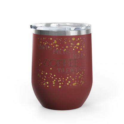 Skull Madness with Flowers Travel Mug 12oz