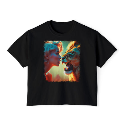 PERSONALIZE Eyes of the Unshaken - Oversized Boxy Fit Graphic T-shirt