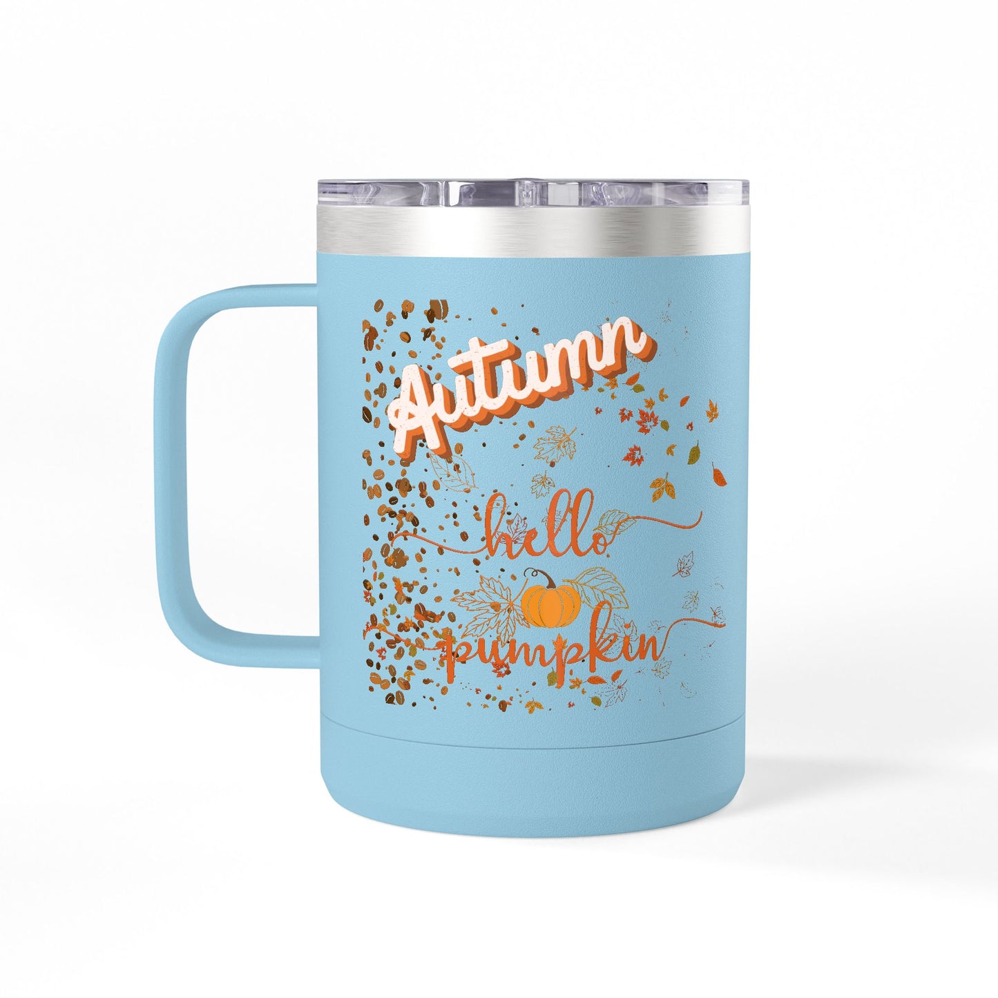 Autumn Coffee Mug Tumbler, 15oz