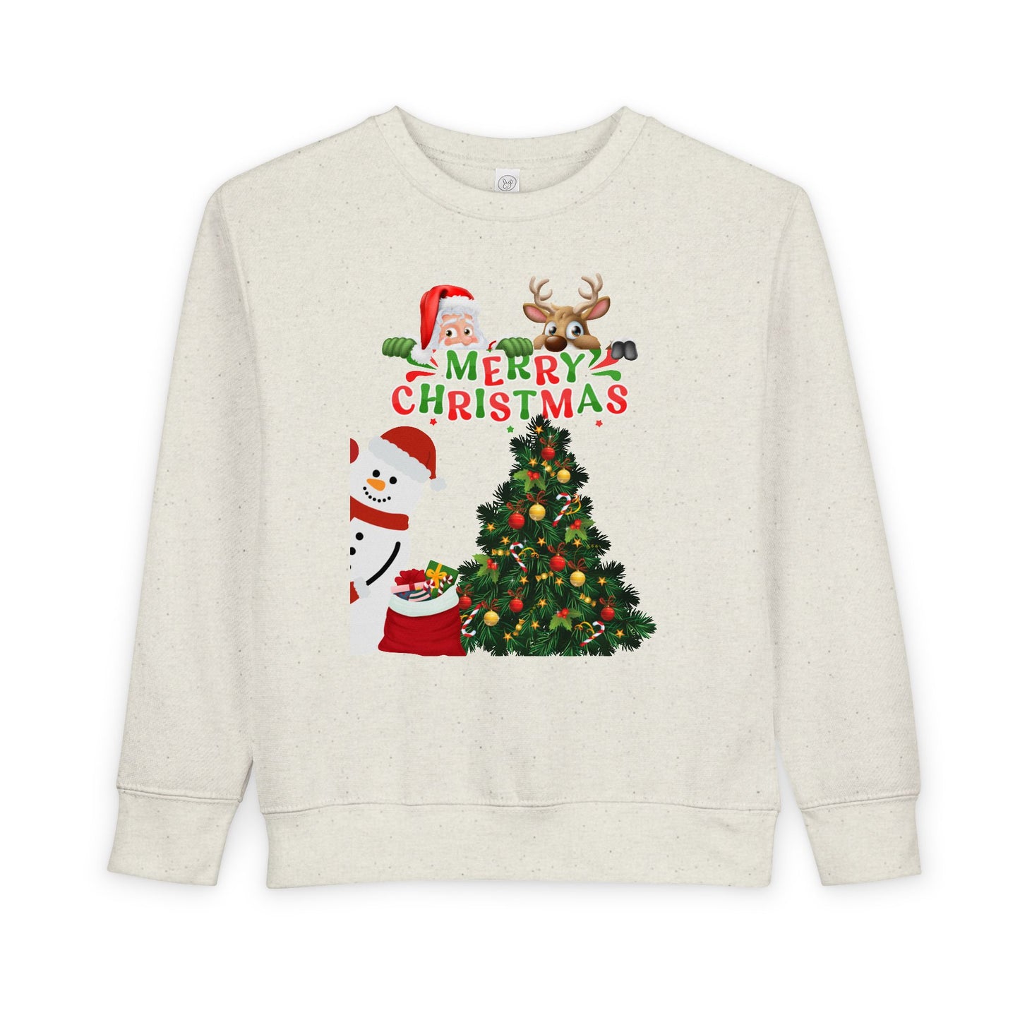 Toddler Christmas Snowman  Sweatshirt