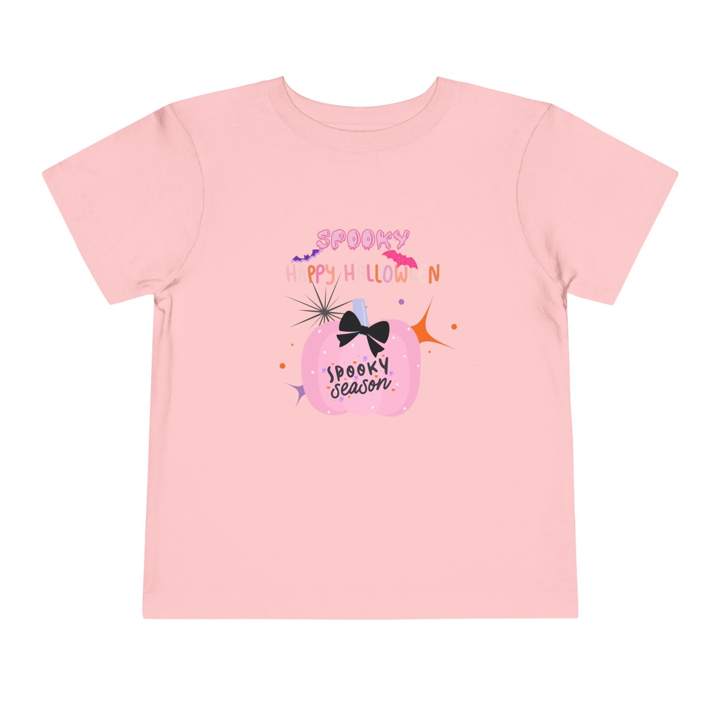 Toddler Pretty in Pink Spooky Season Tee
